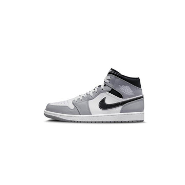 Air Jordan 1 Mid GS 'Light Smoke Grey'