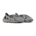 Pair of black shoes with buckles on a white background