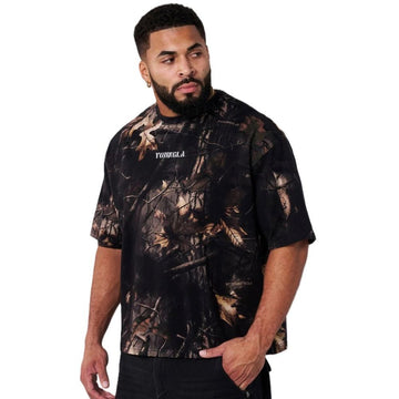 YoungLA Tree Camo Collection Tees – Black Tree Camo