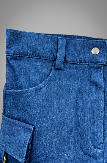 Blue Denim Skirt - Wear Nomadic