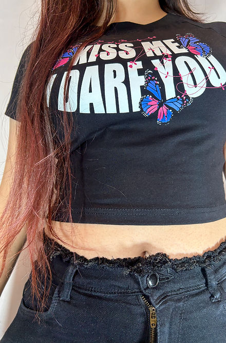 Butterfly Crop Top - Wear Nomadic