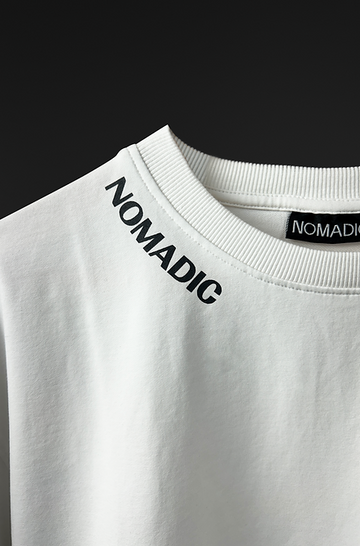 White Solid Tee - Wear Nomadic