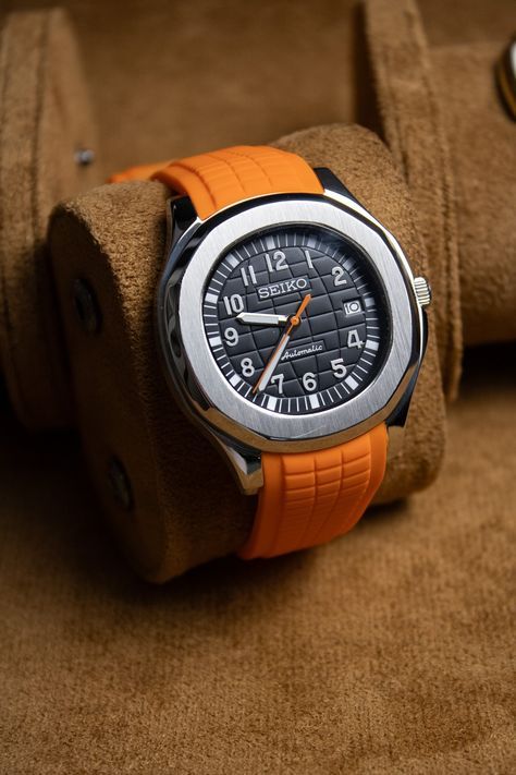 Seiko Mod Aquanaut Orange