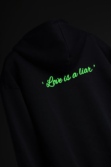 Love Is A Liar Hoodie- Greyhound Original