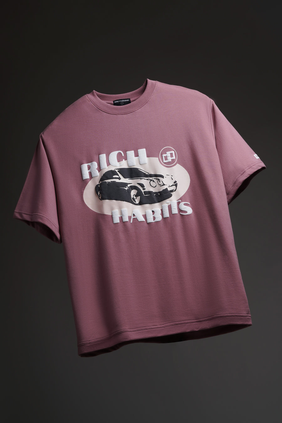 Rich Habits Tee - Greyhound Original