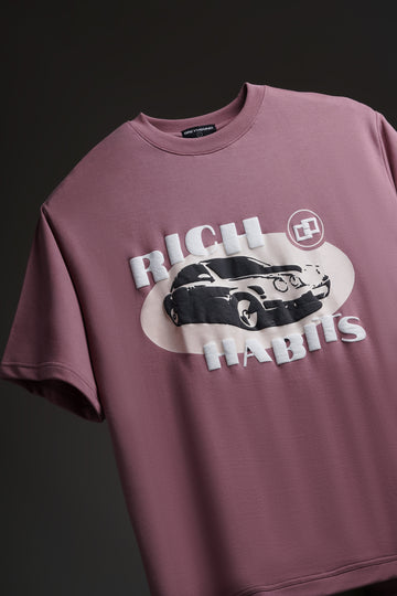 Rich Habits Tee - Greyhound Original