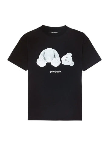 PALM ANGELS ICED BEAR TEE BLACK