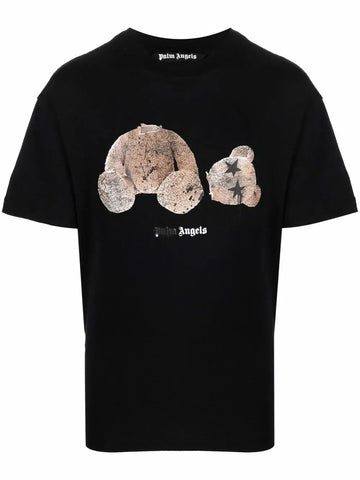 PALM ANGELS SPRAY BEAR CLASSIC TEE