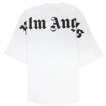 PALM ANGELS CLASSIC BACK LOGO OVERSIZED WHITE LOGO