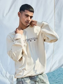 AYCS Quintessential Ecru Luxury Sweatshirt