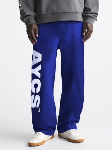 OG Logo Oversized Joggers (Blue)- AYCS