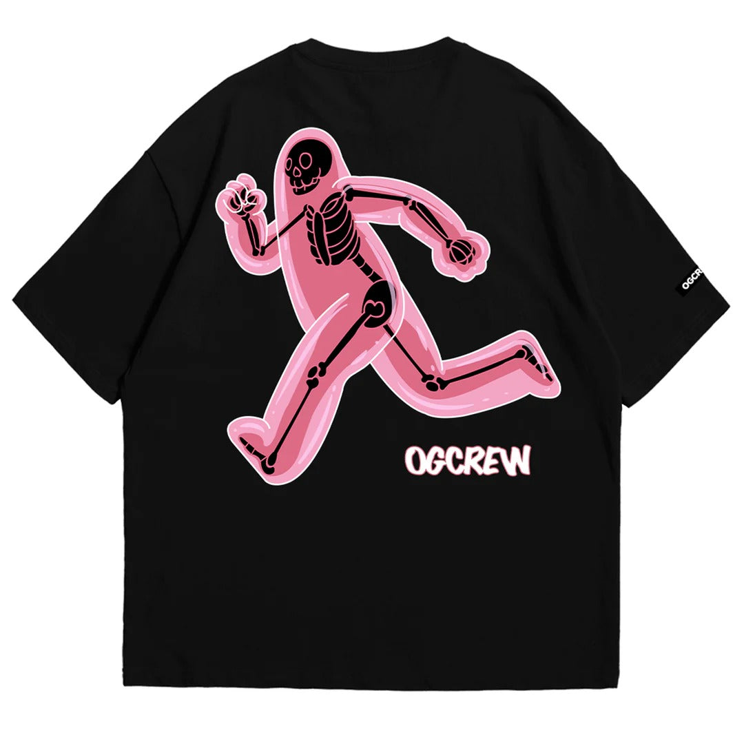 BLACK BUBBLE GUM MAN T-SHIRT