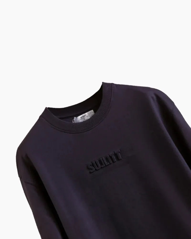 FEATHERED FRIEND BLACK OVERSIZED T-SHIRT