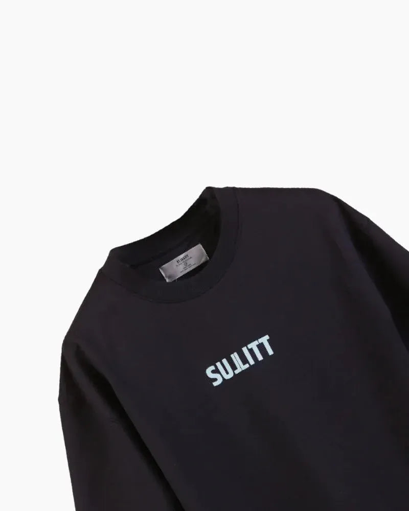 MIGHTY HORSE BLACK OVERSIZED T-SHIRT