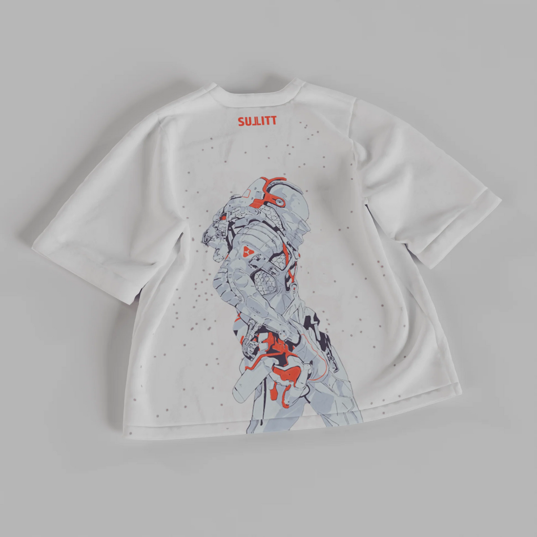MOON WALKER WHITE OVERSIZED T-SHIRT