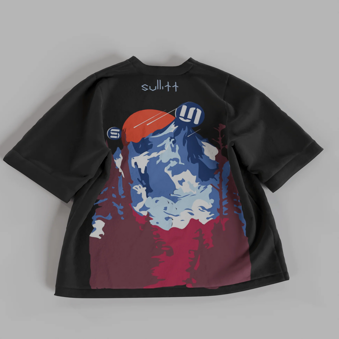 BLACK MOUNTAIN OVERSIZED T-SHIRT