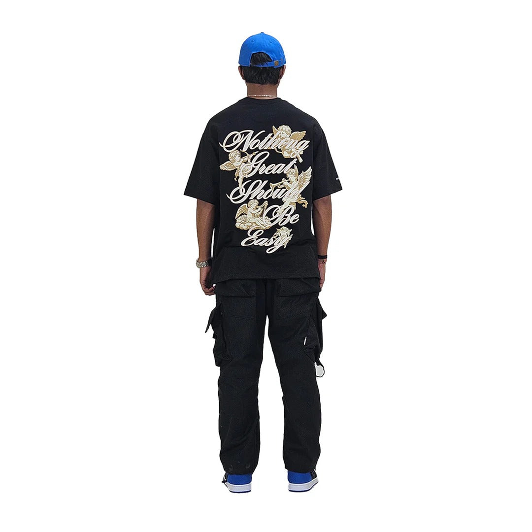 BLACK CHERUBS T-SHIRT
